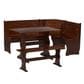 Linden Boulevard Chelsea Corner Nook in Walnut, , large