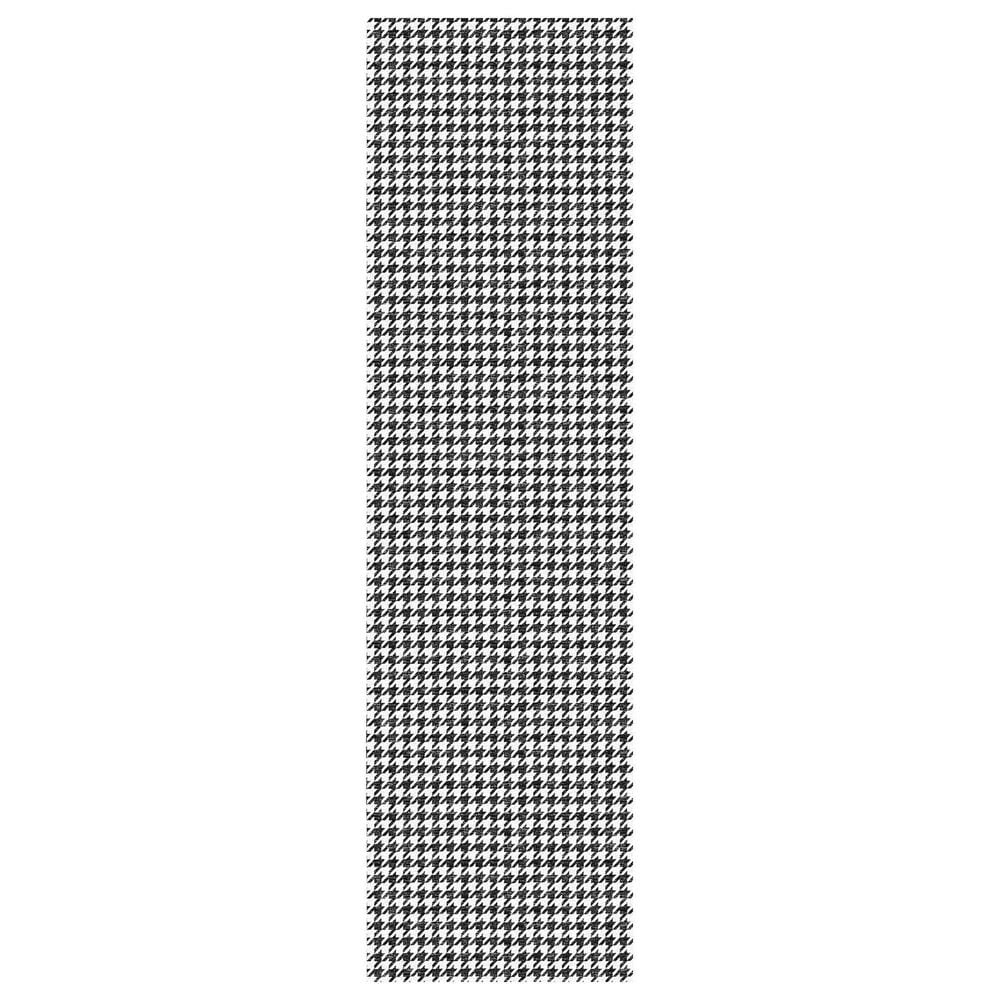 Dalyn Rug Company Hinton 2"3" x 12" Black Indoor/Outdoor Runner, , large