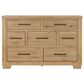 Ashley Galliden 4-Piece Queen Bedroom Set in Light Brown, , large