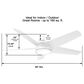 Minka-Aire Chubby 58" Smart Indoor/Outdoor Ceiling Fan in Flat White, , large