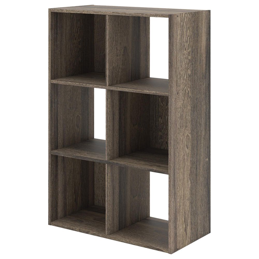 Ashley Shallifer 6-Cube Organizer in Brown, , large