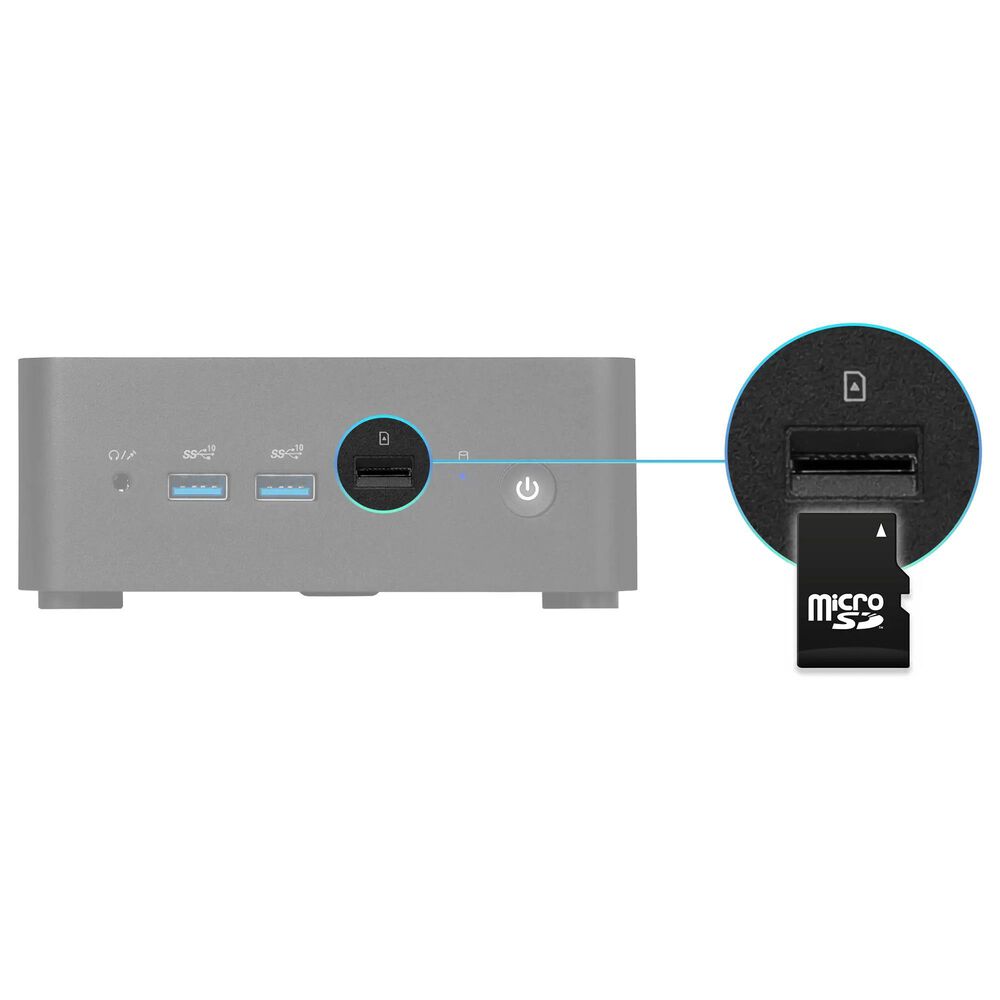 MSI Cubi NUC 1MG Mini Desktop | Intel Core 7-150U - 32GB RAM - Intel Graphics - 1TB SSD in Black, , large