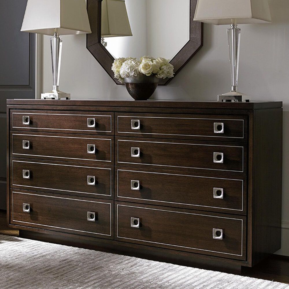 Lexington Furniture Macarthur Park Montage Dresser in Walnut, , large