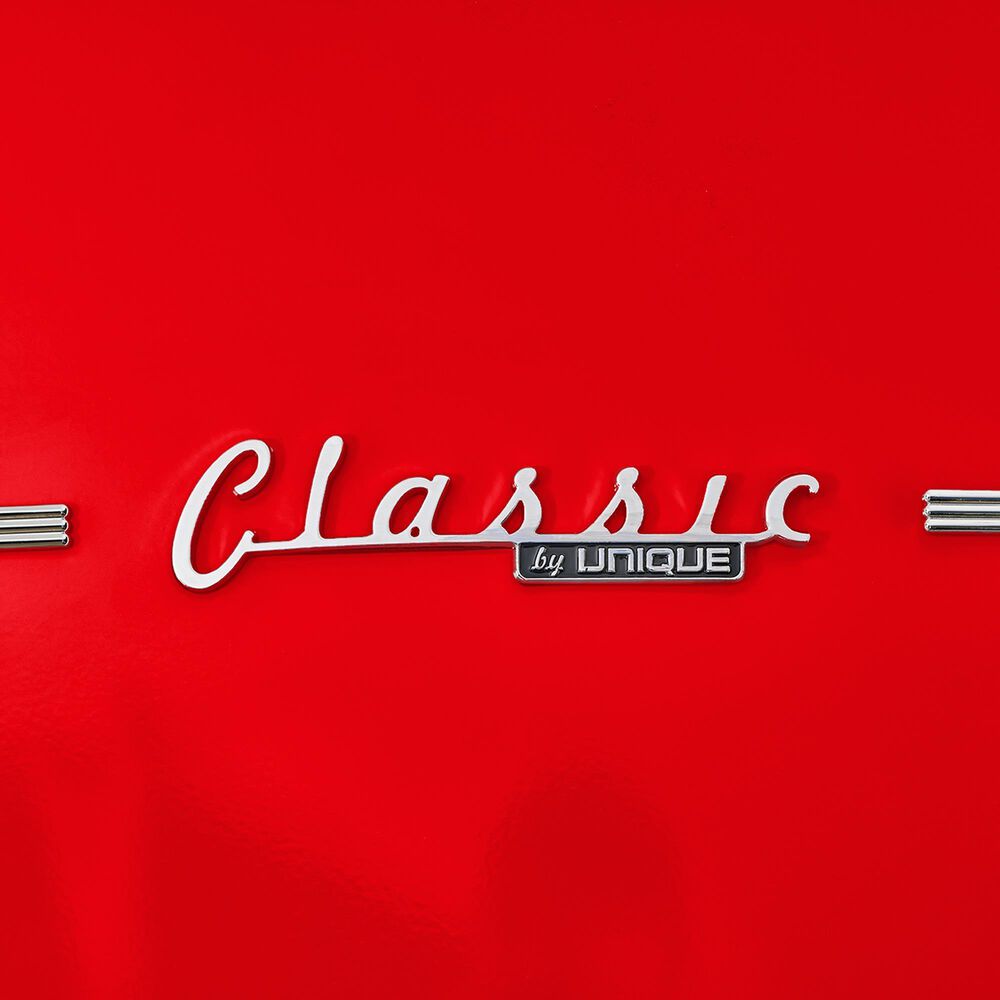 Unique Appliances Classic Retro 12 Cu. Ft. Bottom Freezer Regfrigerator In Candy Apple Red, , large
