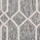 Feizy Belfort 5" x 8" Charcoal and Ivory Area Rug, , large