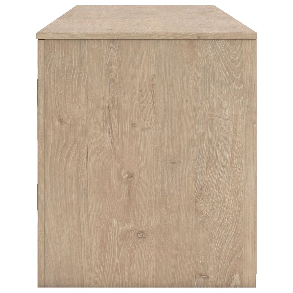 Ashley Cayboni 71&quot; Fireplace Console in Tan and Black, , large