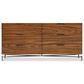 Bernhardt Brasea 68" 6-Drawer Dresser Only in Lume and Tungsten, , large