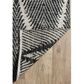 Momeni River RIV-1 3"6" x 5"6" Black Area Rug, , large