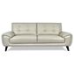 Chateau d"Ax Stationary Leather Sofa and Chair Set in Beige, , large