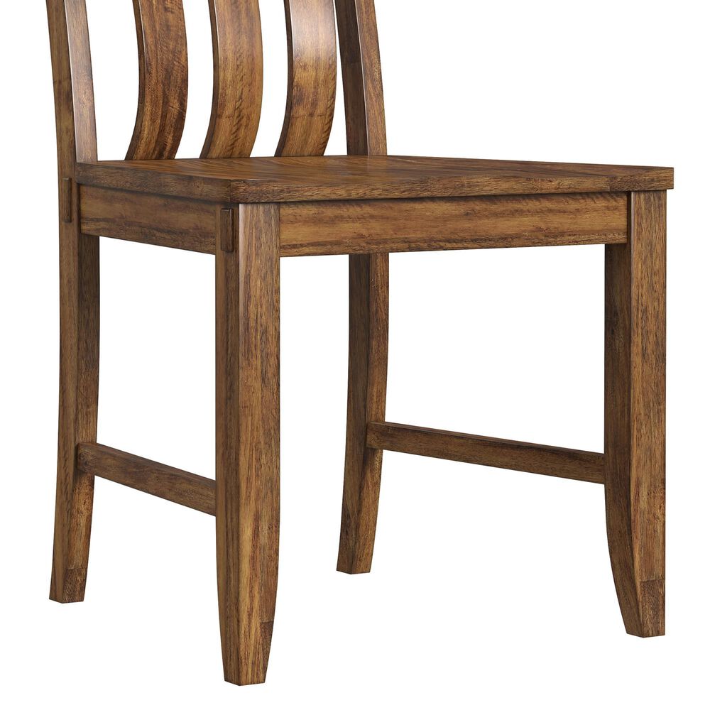 A-America Silverdale Slatback Side Chair in Russet, , large