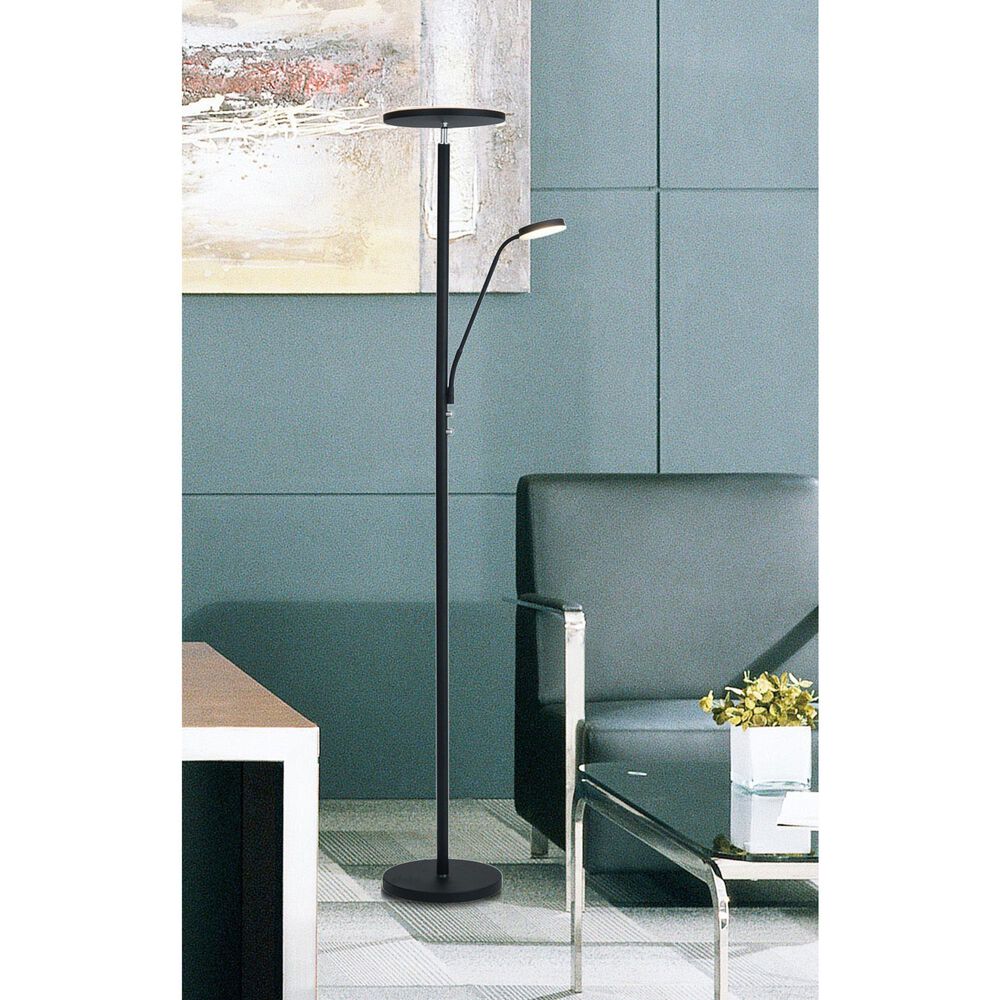 Lite Source Monet Floor Lamp in Black, , large