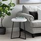 Slatehouse Zara Accent Table in Black and White, , large