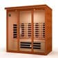 EZlife 4 Person Full Spectrum Infrared Sauna with 4 Backrests, , large
