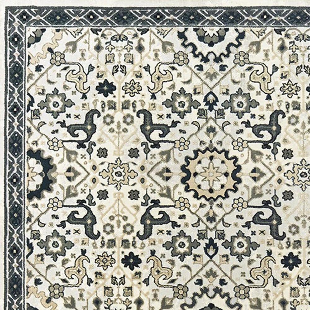 Oriental Weavers Bowen 73J 6&#39;7&quot; x 9&#39;6&quot; Ivory Area Rug, , large