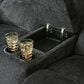 Ashley Draycoll Manual Reclining Loveseat with Console in Slate, , large