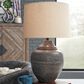Signature Design by Ashley Olinger Metal Table Lamp in Brown, , large