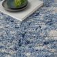Nourison Dreamy Shag Abstract 4" x 6" Light Blue Area Rug, , large