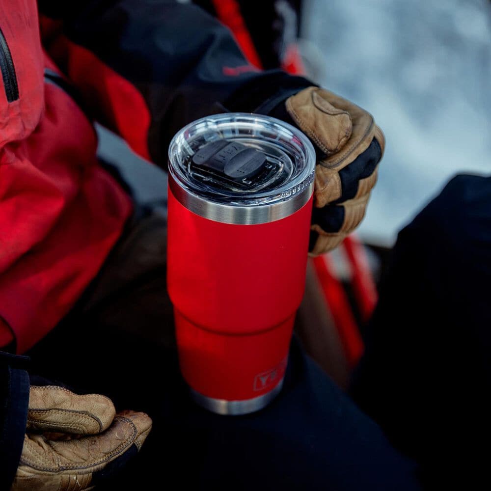 YETI Rambler 25 Oz Straw Mug with Straw Lid in Rescue Red, , large