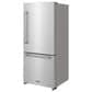 Thor Kitchen 30" Bottom Freezer Refrigerator in Stainless Steel, , large