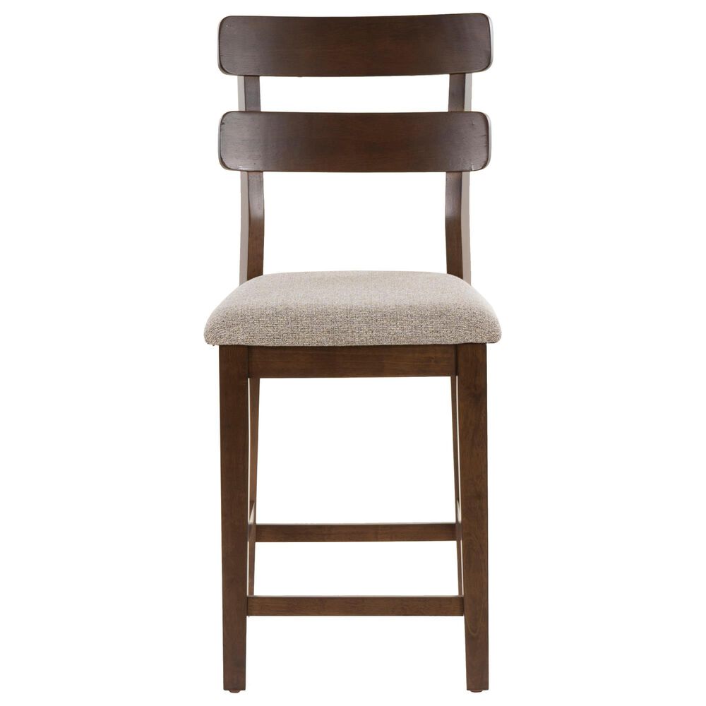 Linon Home Decor Drury Counter Stool in Brown, , large