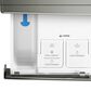 Bosch 800 Series 2.4 Cu. Ft. Front Load Compact Washer in Pearl Steel, , large