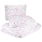 Peking Handicraft Iridescent Stars 2-Piece Twin/Twin XL Comforter Set in White, Pink, Aqua and Golden, , large