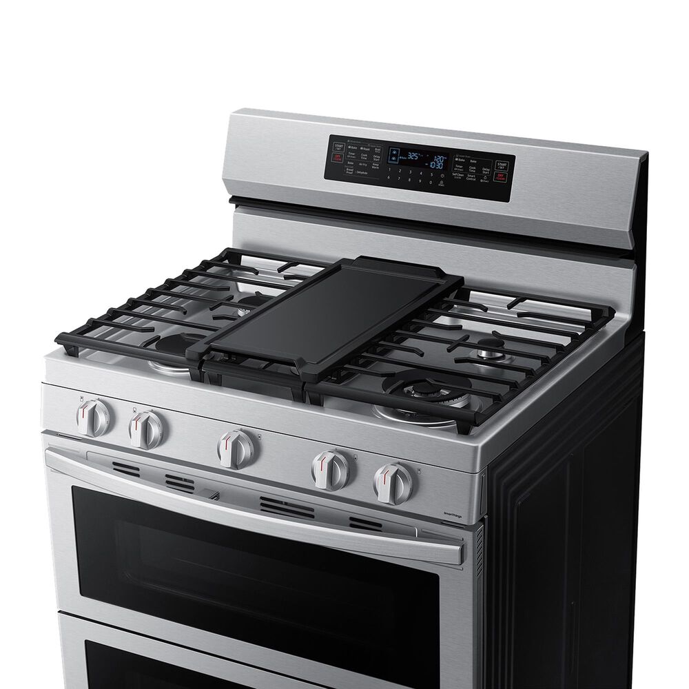 Samsung 6 Cu. Ft. Freestanding Gas Range in Stainless Steel Shop NFM
