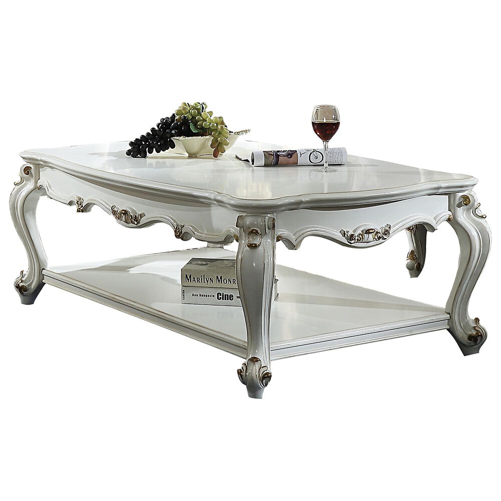 Gunnison Co. Picardy Coffee Table in Antique Pearl, , large