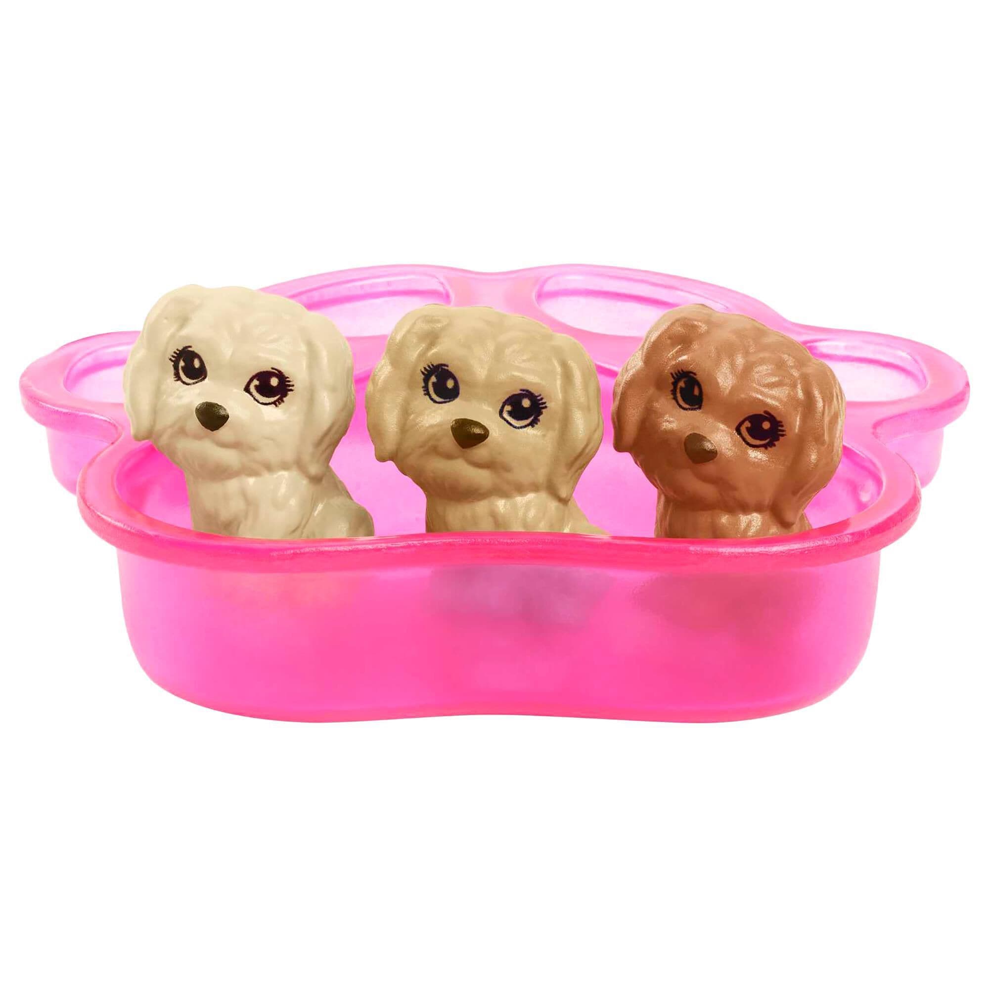 Barbie shop baby puppies