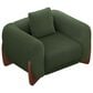 Morden Fort Cloud Boucle Arm Chair in Green, , large