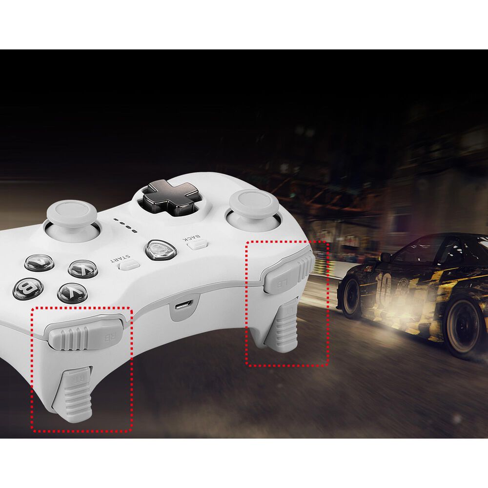 MSI Force GC30 V2 Wireless Gaming Controller in White, , large