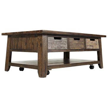 Waltham Painted Canyon Cocktail Table in Brown, , large