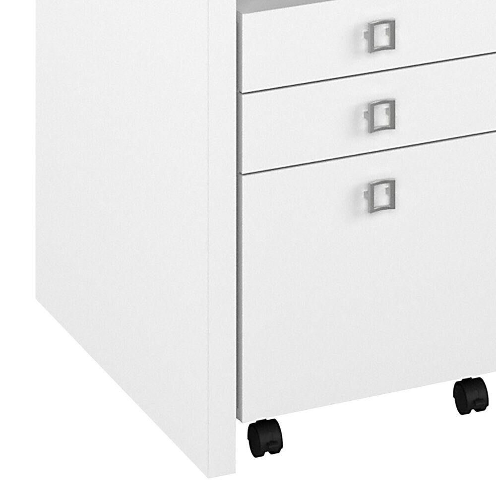 Bush Echo 2-Piece Office Set in Pure White, , large