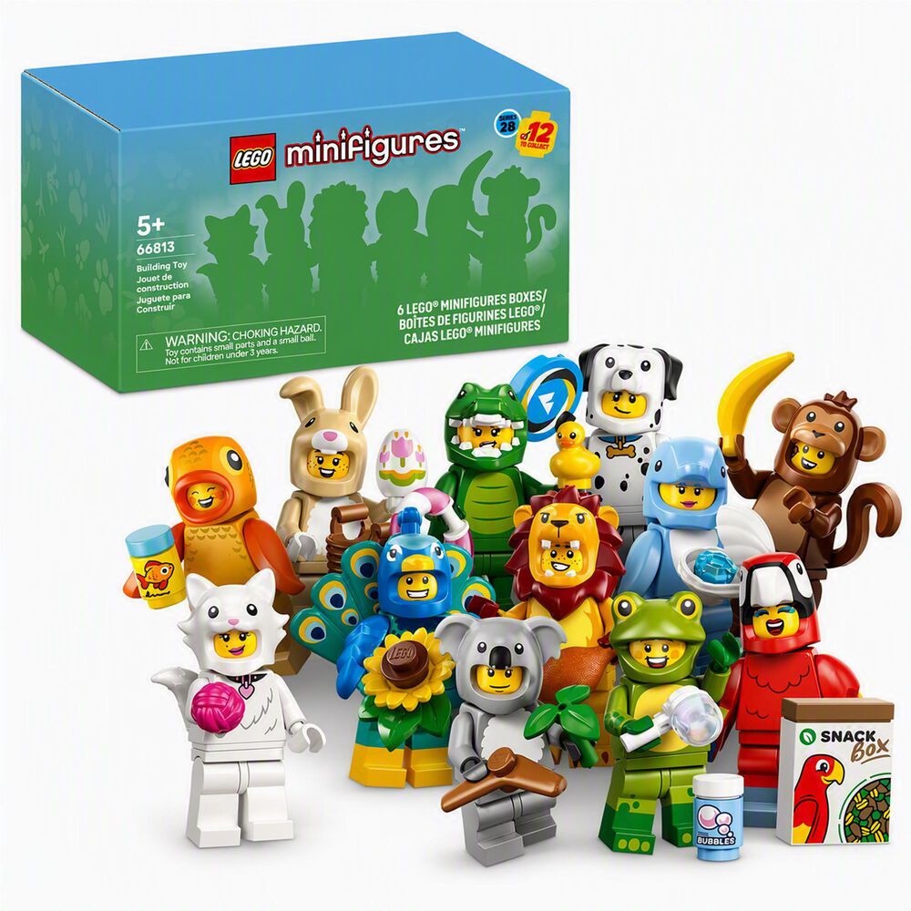 LEGO Minifigures 6-Pack Animals Series 28 Building Set, , large