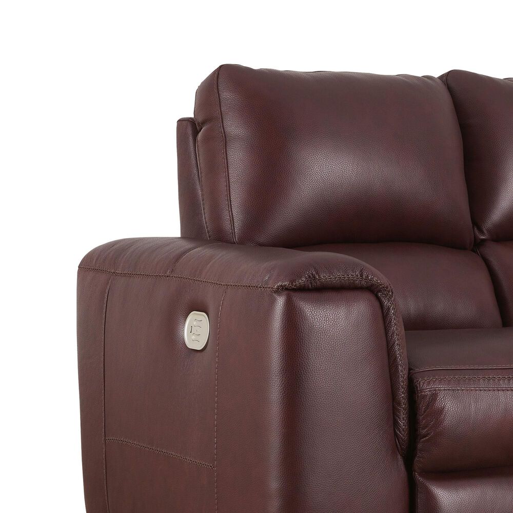 Ashley Alessandro Power Reclining Sofa in Garnet, , large