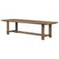 Four Hands Bramwell Dining Table 118"-Weathered Oak-Weathered Oak Veneer, , large