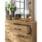 Ashley Maystonna Dresser and Mirror in Brown, , large