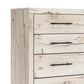 Ashley Lawroy 5-Drawer Chest in Light Natural, , large