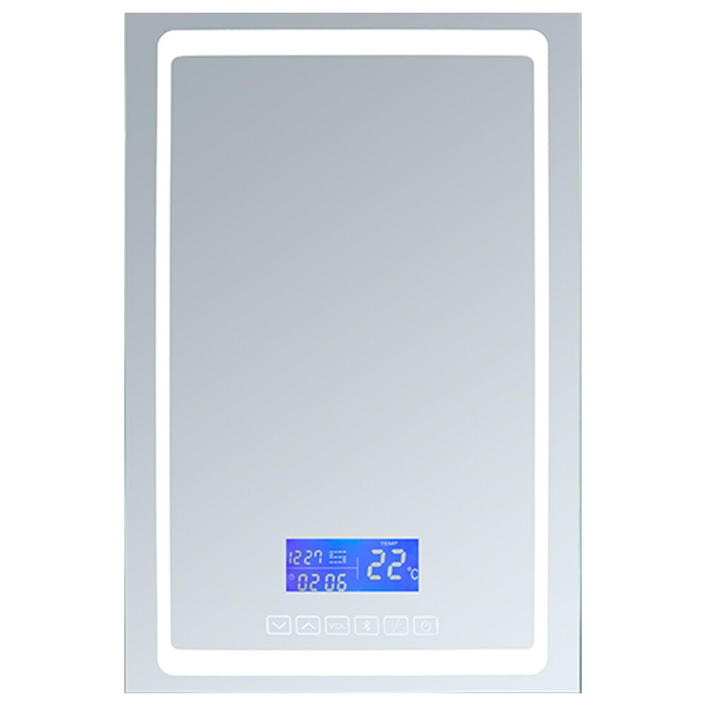 Lexora Home Bracciano 24" x 36" LED Medicine Cabinet with Defogger, , large