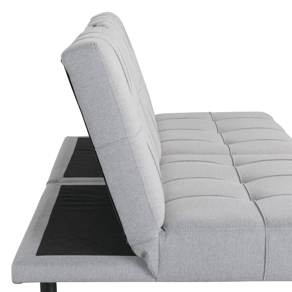 Lifestyle Solutions Larken Convertible Sofa in Light Gray, , large