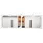 James Martin Vanities Addison 72" Double Bathroom Vanity in Glossy White with 3 cm Lime Delight Quartz Top and Rectangular Sinks, , large