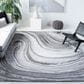Safavieh Craft CFT845F 8" x 10" Light Grey and Grey Area Rug, , large