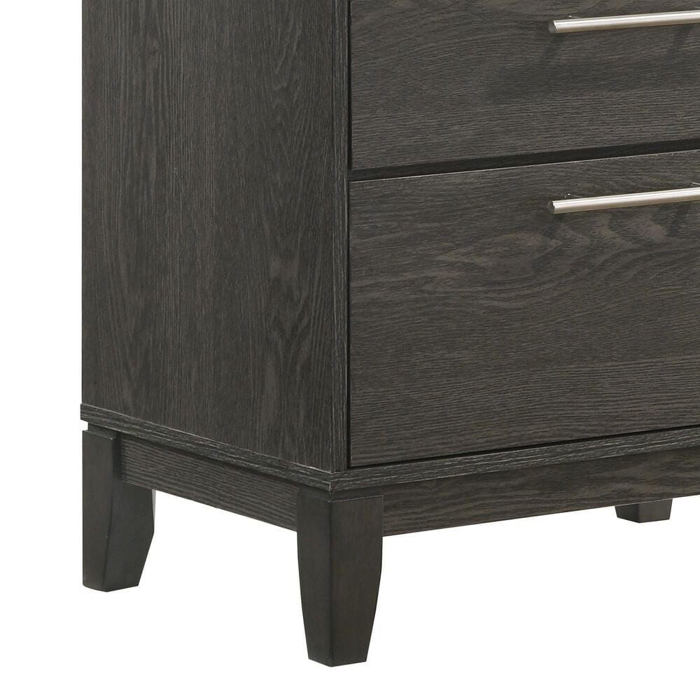 Lifestyle 2 Drawer Nightstand in Dark Gray, , large