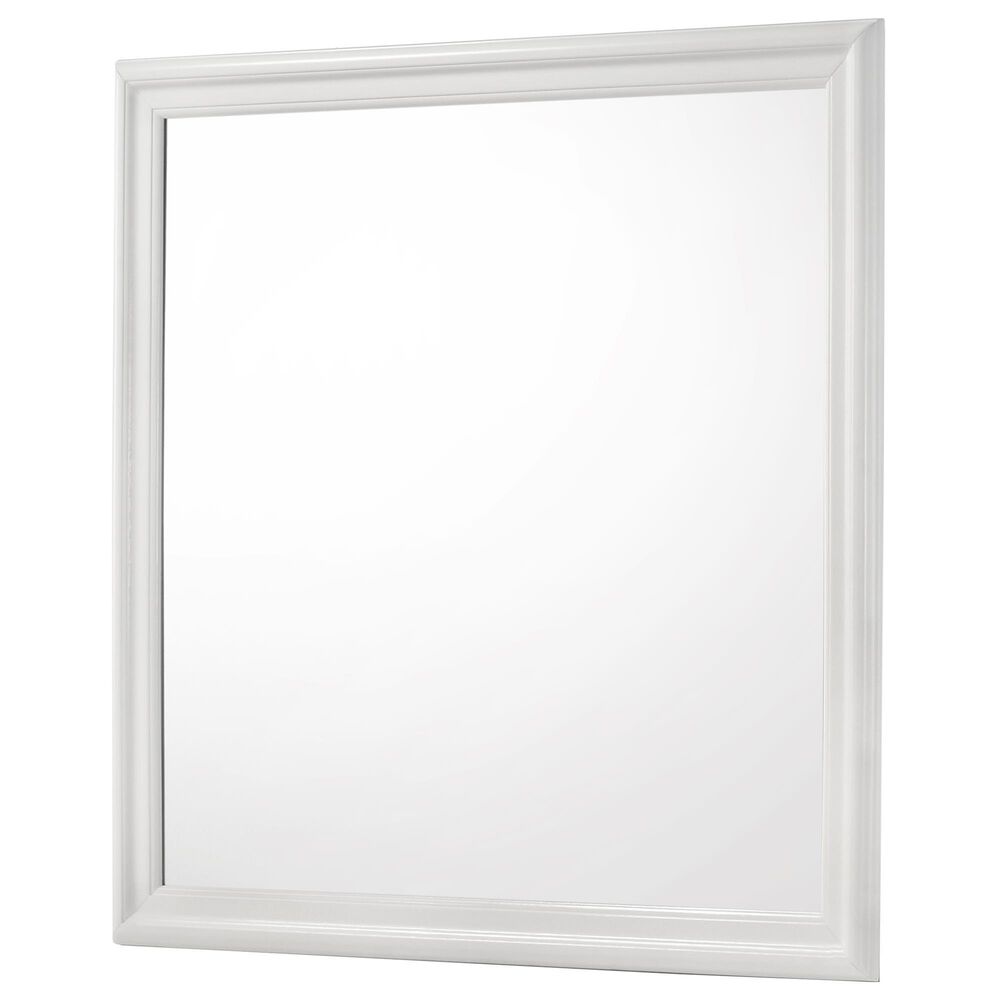 Crown Mark Amalia 4-Piece Twin Bedroom Set in White, , large