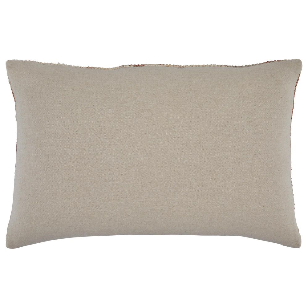 Ashley Aprover 14&quot; x 22&quot; Lumbar Throw Pillow in Rust, Gray and White, , large