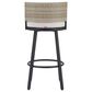 Zuo Modern Midnight Wave Patio Barstool in White, , large