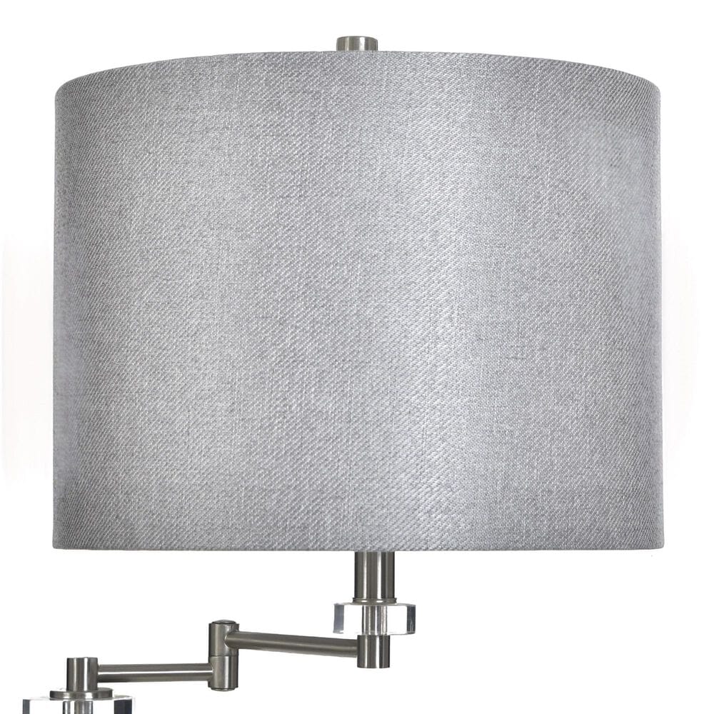 Stylecraft Lamps Table Lamp in Brushed Steel, , large