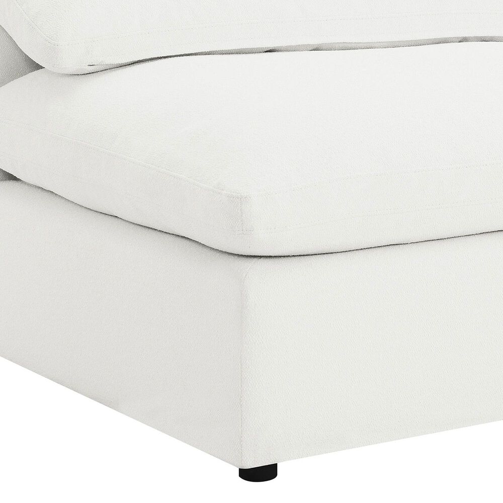 Coaster Raleigh Armless Chair in Ivory, , large