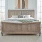 Belle Furnishings Rustic Traditions Queen Sleigh Bed in Saddle Tan, , large