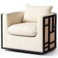 Four Hands June Swivel Chair in Thames Cream, , large